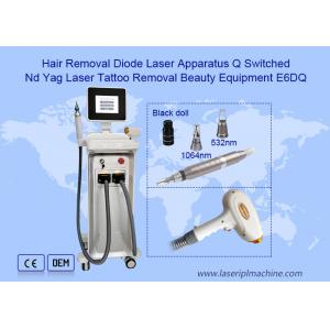 China Vertical Nd Yag Laser Machine Hair Removal All Color Tattoo Removal supplier