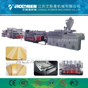 China Durable Foam Plate Making Machine Kitchen Cabinets Furniture PVC WPC Crust supplier