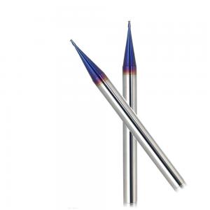 China Tungsten Carbide Micro End Mills 0.4mm 2 Flutes Hrc55 supplier