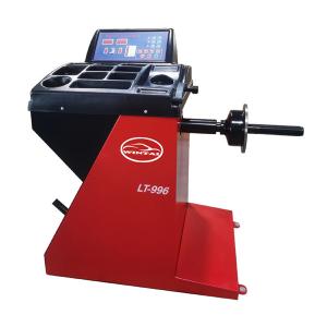China Máquina de equilibrio de neumáticos de automóviles de conos estándar Capó de plástico delicado Balanceador de neumáticos Máquina de autocalibración y programas de auto-diagnóstico Equipo de equilibrio de neumáticos de automóviles wholesale
