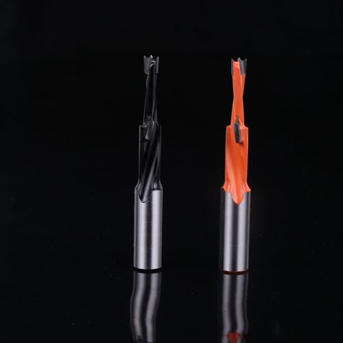 Customized Size Black / Red Color 70 / 75mm Length Carbide Tipped Step Drill Bit