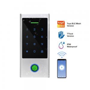 Fingerprint 125KHz Card Smart Door Access Control System with Touch Keypad Waterproof IP66 WIFI Tuya Access Control Read