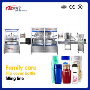 China 80BPM Liquid Detergent Packaging Machine Liquid Soap Bottle Filling Machine OEM supplier