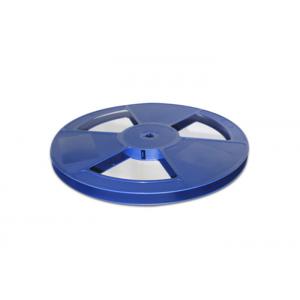 China 13 Inch Anti Static SMD Parts Assembly Plastic Reels Blue Color For Carrier Tape supplier