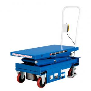 China 500Kg 1.5M Lift Height Battery Powered Hydraulic Scissor Lifting Table supplier