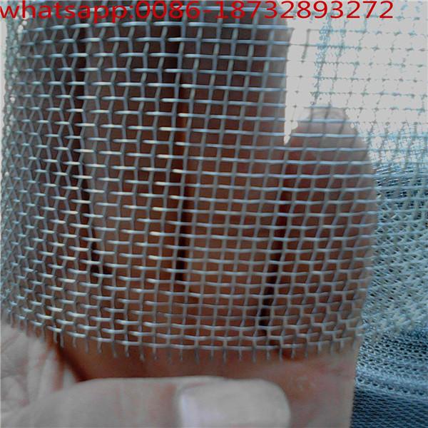 Roll Crimped Woven Stainless Steel Wire Mesh /45mn Woven Vibrating Crimped Wire