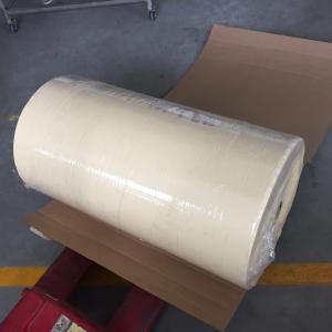 China Automotive Crepe Paper Masking Tape Jumbo Rolls Car Paint Reparing supplier