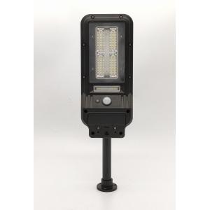 ABS Solar Powered LED Street Lights 4 COB Solar Sensor Flood Light PS 2pcs Lithium 18650 1200mAh