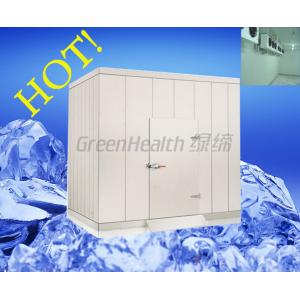 Large Cool Room Storage 105 Cubic Meter , Double Side Painting Steel Cold Room