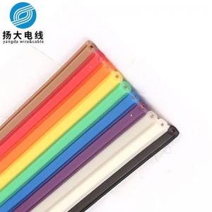 Anti Flame Electronic Ribbon Cable , Ul1007 Pvc Insulation Stereo Speaker Wire