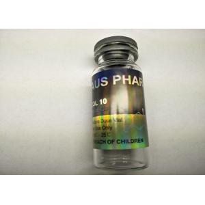 Aus Pharma 10ml Vial Labels , Custom Hologram Stickers For Glass Containers