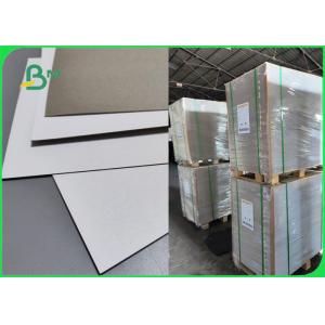 1mm Thickness One face Laminated White Offset Grey Board Paper 600 x 500mm