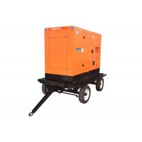China Flexiable Trailer Generator 100kva Cummins Diesel Generator 1800 Rpm For Project on sale