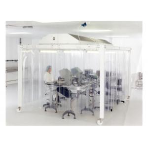 China EBM Fan Lab Modular Softwall Cleanroom / Hospital Class 10000 Clean Room supplier
