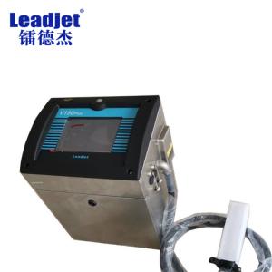 China Leadjet Inkjet Printer Food Packages Date Logo Barcode Coding with Cleaning Nozzle supplier