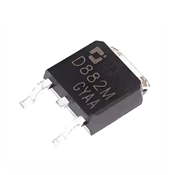 2SD882 TO-252 NPN 中高電源トリオードトランジスタチップ 双極結合トランジスタ BJT 全新・オリジナル
