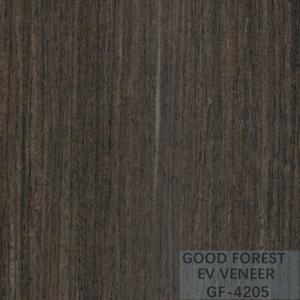 EV Black Oak Wood Veneer Reconstituted Composite Oak Veneer Interior Doors