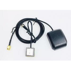China High Gain Black External Wifi Antenna Car Active 1575 For Tracking Device supplier