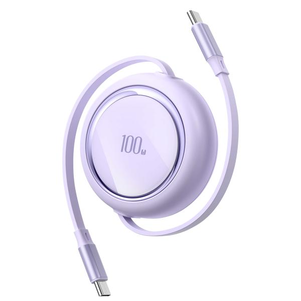 引き取り可能な磁気ダブル - USB - C データケーブル: コンパクトで便利