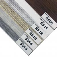 China Korea Style 100% Polyester Solid Color Zebra Blind Blackout Fabric For Window Blind on sale