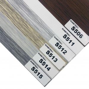 100% Polyester Day And Night Roller Blinds Window Blinds Fabric Zebra Blinds