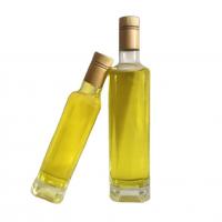 China Olive Oil Empty 100ml 250ml 500ml 750ml 1L Clear Square Glass Bottle With Lid on sale