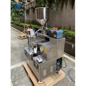 380V 50Hz Manual Tube Sealing Machine 20-35 tubes/min Capacity