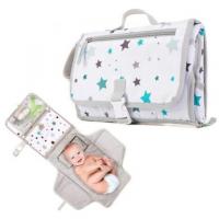 China Waterproof Portable Diaper Changing Pad With Pockets on sale