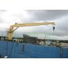 China marine pedestal stiff boom crane with low power consumption for cargo unloading wholesale