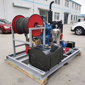 China eau froide Jet Pipe Cleaner Blaster Surface JR-20100 de la pression 20MPa supplier