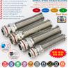 IP68 Rated Spiral Metallic (Brass) Cable Gland with Flexible Kink & Twist