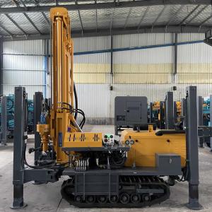 China Diesel Powered Hydraulic Crawler Drilling Rig supplier