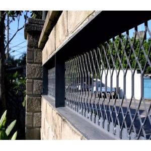 Hot Dip Galvanized Carbon Steel Expanded Metal With Gothic Style