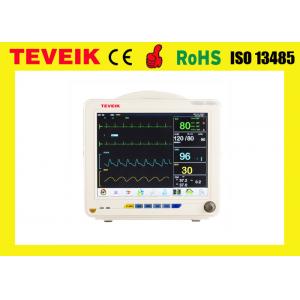 Professional Multi Parameter Patient Monitor Support touch screen Optional (12.1 inch) for Hospital Use
