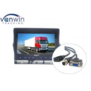 China Digital 3 In 1 VGA HDMI 9 Inch Car Monitor For HD Video Display supplier