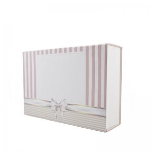 Custom Printed White Cardboard Jewelry Boxes With Paper Insert