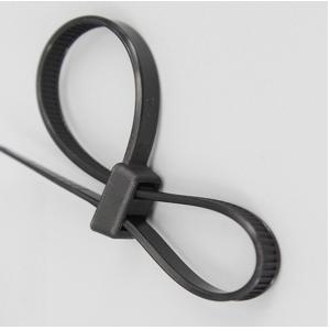 7.87 inch Self Locking Strong Nylon Cable Tie Double Buckle Plastic Tie Wraps