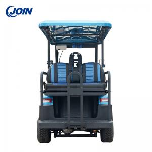 Customized 2 Person Golf Buggy Flip Back Seat Kit With Leather Material
