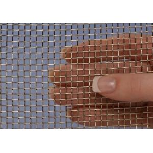 China Durable 904L Ss Woven Wire Mesh , Heavy Gauge Wire Mesh Panels Acid Resistant supplier