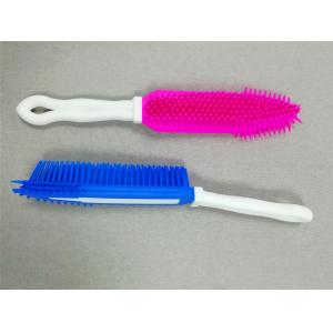 Best Rubber Brush For Pet Hair, Portable Rubber Dogs Cats Hair Lint Remover Brush With Massage Effect