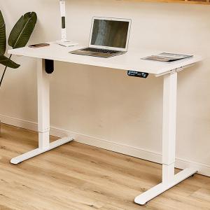 Small Office Space Laptop Standing Desk with Mini Bar Counter and Adjustable Height