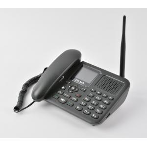 Dual Fixed GSM Wireless Desk Phone , TNC Antenna Desktop Phone
