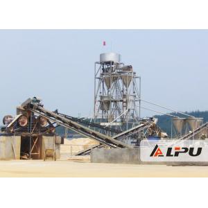 China Jaw Crusher Stone / Granite Crushing Plant For Artificial Sand Making 30 - 800 TPH supplier