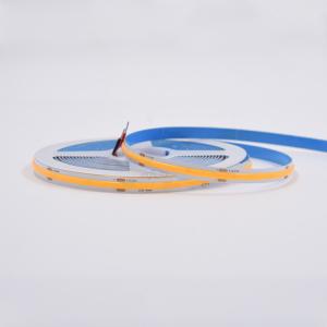 China ADLED 防水 柔軟性のあるCOB LED ストライプライト - DC12V/24V 320 LEDs/m 暖かい白色色温度 wholesale