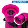 Pink Black Shockproof Kids Binoculars 8x21 Set With Water Resistance