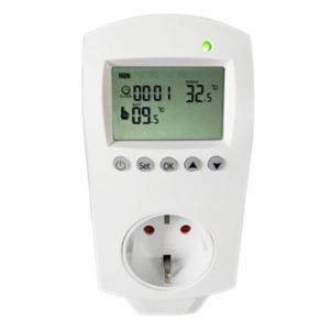 16A Household Programmable Digital Heating Floor Room Thermostat Plug