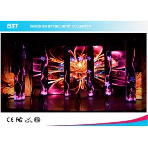 China P3.91mm LED Backdrop Screen Rental 1920hz Refresh Rate For Concert Show supplier
