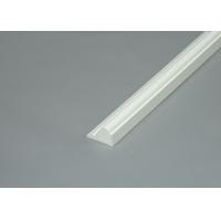 Uv-Proof 10ft PVC Foam Sheet , Base Cap White Vinyl PVC Mouldings For Home