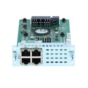 China Module d'interface réseau Cisco Gigabit Ethernet Switch 4 ports pour une extension flexible du réseau supplier