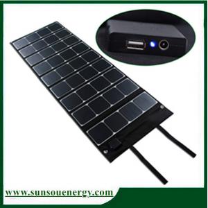 China 100w to 180w folding solar panel / foldable solar kits for big battery and vedio / camera with dual voltage controller supplier